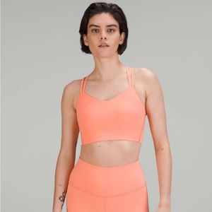NWOT lululemon like a cloud longline bra 8